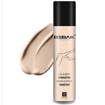 Bebak Extra Light No:0 75 ml Açık Bacak ve Vücut Fondöteni