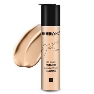 Bebak Extra Light No:1 75 ml Açık Bacak ve Vücut Fondöteni