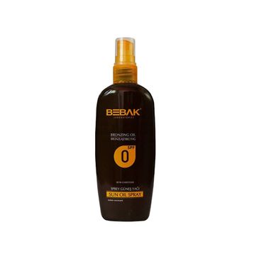 Bebak Kısa Sürede Yoğun Bronzluk 150 ml Bronzlaştırıcı Güneş Yağı