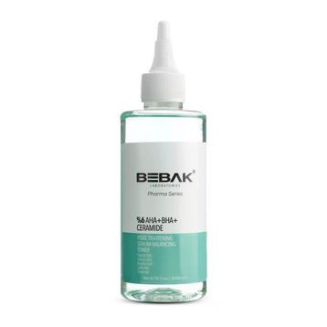 Bebak Pharma AHA+BHA 200 ml Gözenek Sıkılaştırıcı Arındırıcı Tonik