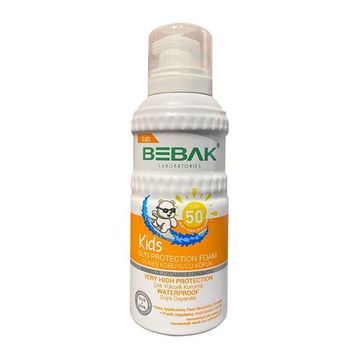 Bebak SPF50+ 150 ml Yüksek Korumalı Bebek Güneş Köpüğü