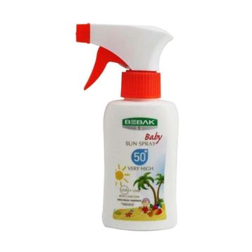 Bebak SPF50 175 ml Bebekler için Güneş Losyonu