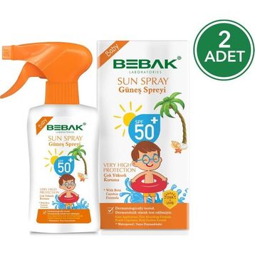 Bebak SPF50 175 ml Bebekler için Güneş Losyonu