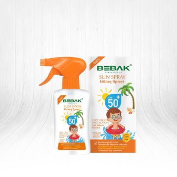Bebak SPF50 175 ml Bebekler için Güneş Losyonu