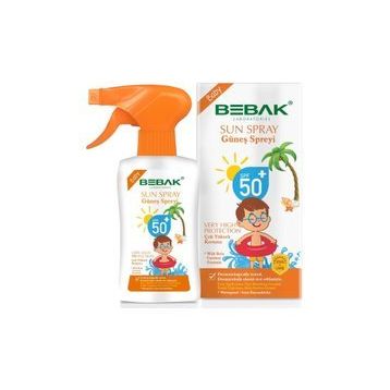 Bebak SPF50 175 ml Bebekler için Güneş Losyonu