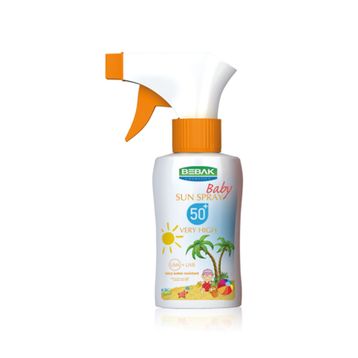 Bebak SPF50 175 ml Bebekler için Güneş Losyonu