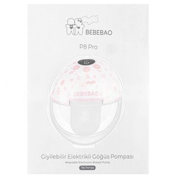 Bebebao P8 Pro Giyilebilir Elektrikli Göğüs Pompası