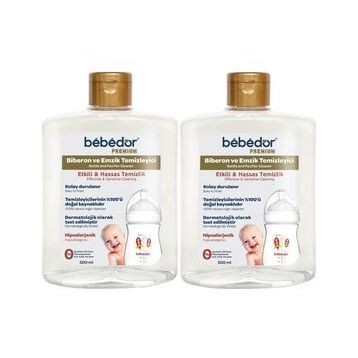 Bebedor 2x500 ml Emzik ve Biberon Temizleyici