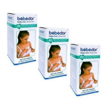Bebedor 3X40 Adet Göğüs Pedi
