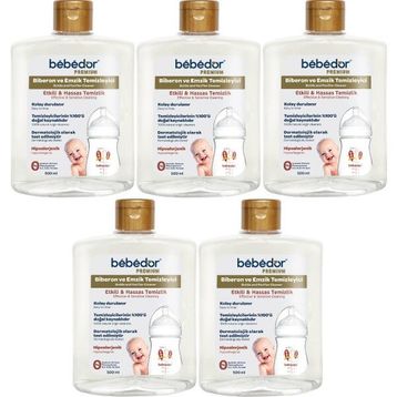 Bebedor 5x500 ml Emzik ve Biberon Temizleyici