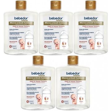 Bebedor 5x500 ml Emzik ve Biberon Temizleyici