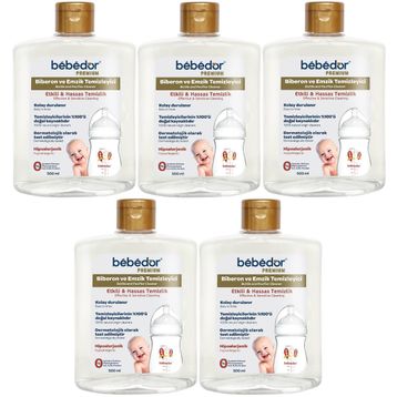 Bebedor 5x500 ml Emzik ve Biberon Temizleyici