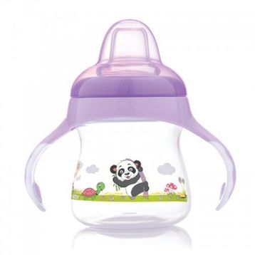 Bebedor 6+ Ay Kapaklı 150 ml Yumuşak Uçlu Alıştırma Bardağı