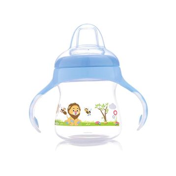 Bebedor 6+ Ay Kapaklı 150 ml Yumuşak Uçlu Alıştırma Bardağı