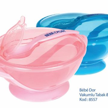 Bebedor 8557 Vakumlu Tabak ve Kaşık Set