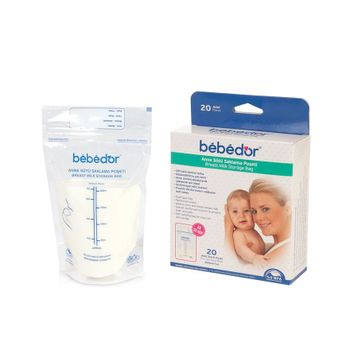 Bebedor 8679 4'lü Süt Saklama Kabı
