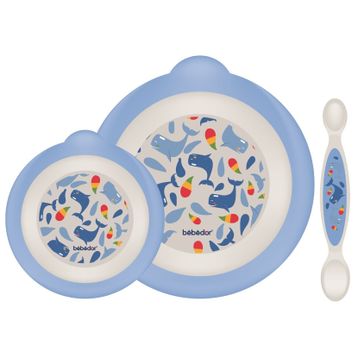 Bebedor 9563 Mavi Beslenme Seti