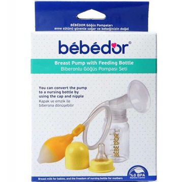 Bebedor Biberonlu Göğüs Pompası Seti