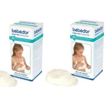 Bebedor Göğüs Pedi 40+40