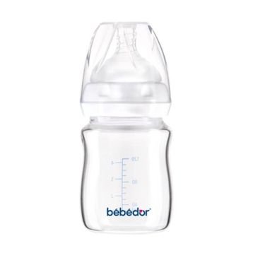Bebedor Isıya Dirençli Cam 120 ml Biberon