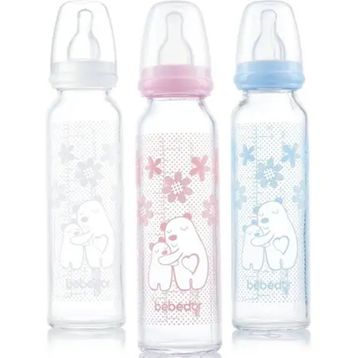 Bebedor No:41302 Orta Akış 250 ml Isıcam Biberon