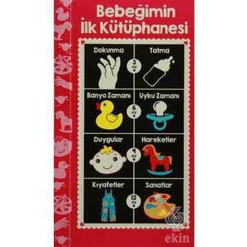 Bebeğimin İlk Kütüphanesi Pembe - kollektif