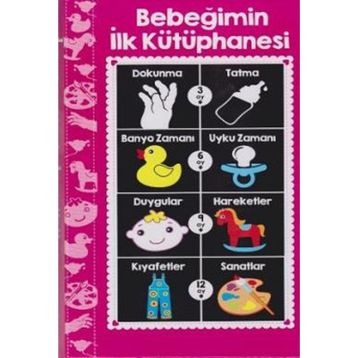 Bebeğimin İlk Kütüphanesi Pembe - kollektif