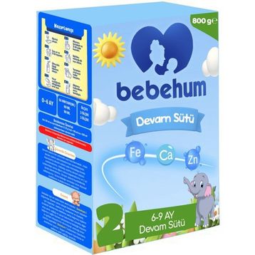 Bebehum 2 800 gr 6-9 Ay Devam Sütü