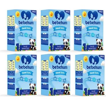 Bebehum No:1 6x800 gr Bebek Sütü