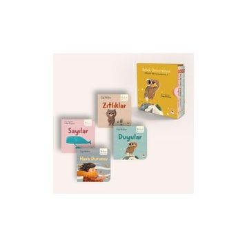Bebek Üniversitesi 2 Hikayeli İlk Kavramlarım Set Sincap Kitap