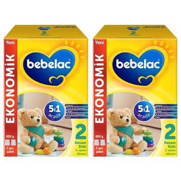 Bebelac 2 2x800 gr Devam Sütü