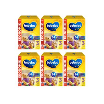 Bebelac 3 6x800 gr Devam Sütü