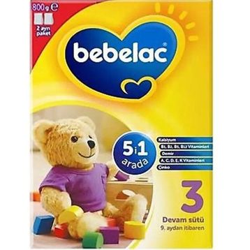 Bebelac 3 800 gr 9-12 Ay Devam Sütü