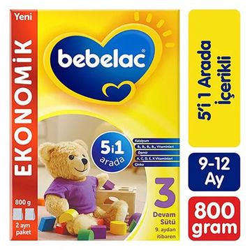 Bebelac 3 800 gr Devam Maması