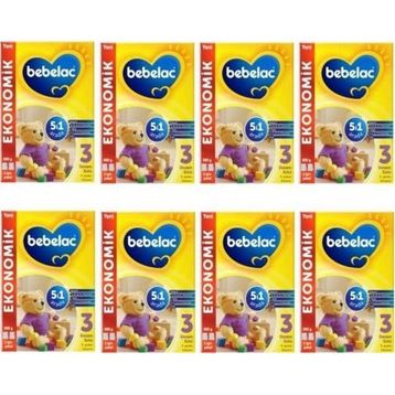 Bebelac 3 Numara 8x800 gr Devam Sütü