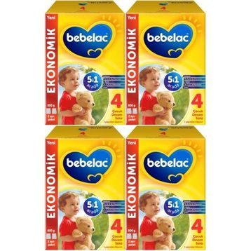 Bebelac 4 4x800 gr Bebek Devam Sütü