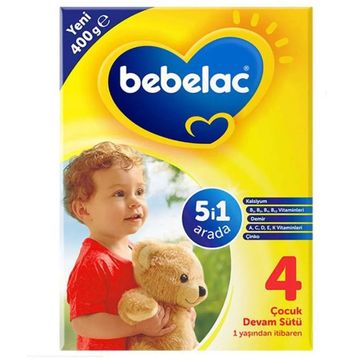 Bebelac 400 gr 4 Çocuk Devam Sütü Bebek Maması