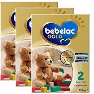 Bebelac Gold 2 3x350 gr Çocuk Devam Sütü
