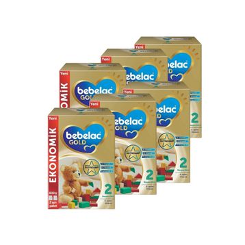 Bebelac Gold 2 6x800 gr Devam Sütü