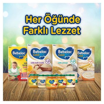 Bebelac Organik 125 gr 6+ Ay Şeftali Elma Püresi