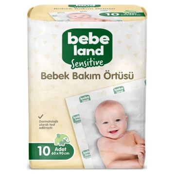 Bebeland 10 Adet Bebek Bakım Örtüsü