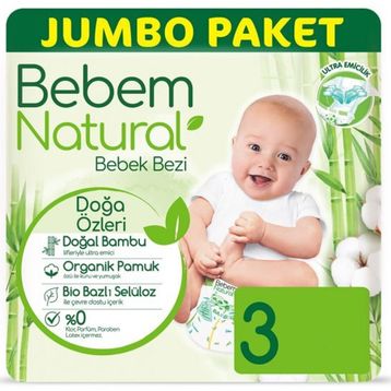 Bebem Natural No:3 Midi Bebek Bezi