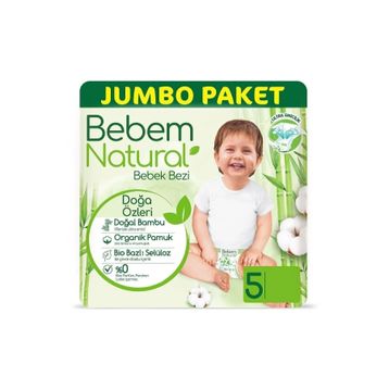 Bebem Natural No:5 Junior 400 Adet Bebek Bezi