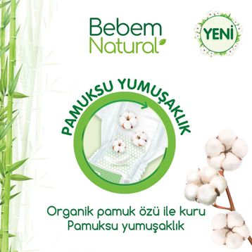 Bebem Natural No:5 Junior 480 Adet Bebek Bezi