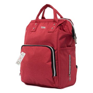 Bebex Bag-Z Kırmızı Organizatör Anne Bebek Bakım Sırt Çantası