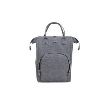 Bebex Light Grey Açık Gri Bag-Z Organizatör Anne Bebek Bakım Termal Sırt Çantası