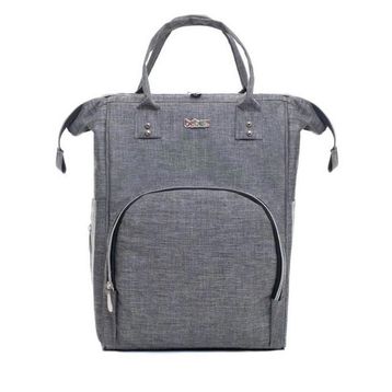 Bebex Light Grey Açık Gri Bag-Z Organizatör Anne Bebek Bakım Termal Sırt Çantası