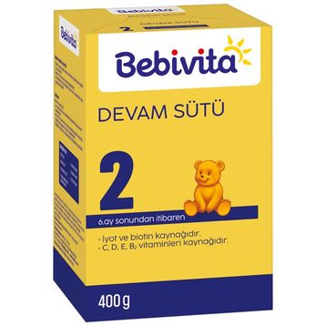 Bebivita 2 400 gr Devam Sütü