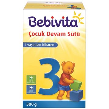Bebivita 3 12+ Ay 500 gr Devam Sütü