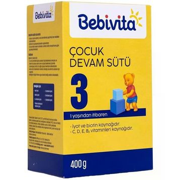 Bebivita 400 gr 3 Numara Devam Sütü